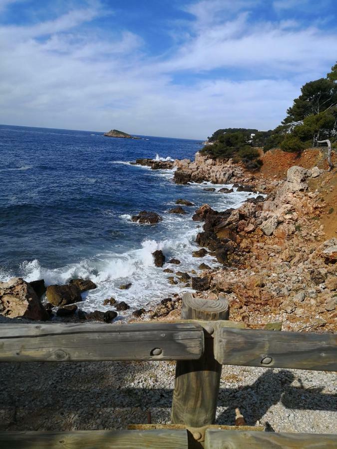 Domaine De La Coudouliere, T2 Climatise Terrasse Vue Mer Sans Vis A Vis Plage A 100M 锡富尔勒普拉日 外观 照片